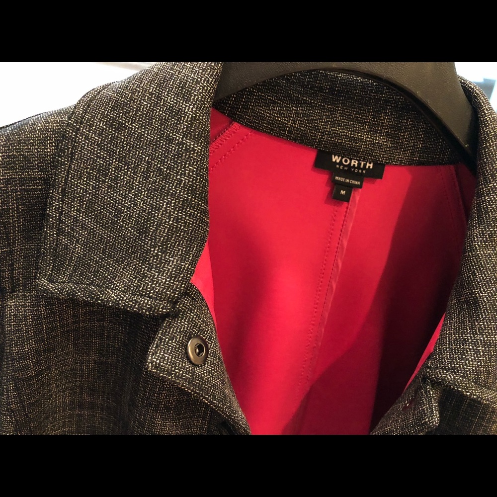 Adorable Worth Jacket w Snap Buttons